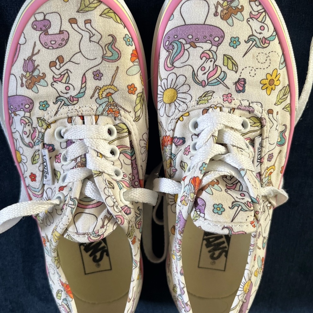 Vans - Fairy  Unicorn Rainbow Size - Picture 9 of 9